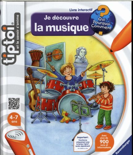 tiptoi je decouvre la musique