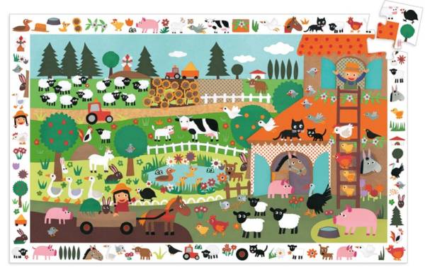 Puzzle observation ferme - 35 pièces – Image 2