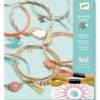 Bracelets kumihimo - céleste