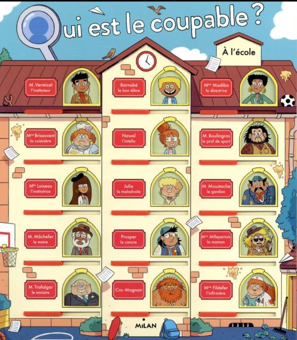 Qui est le coupable ? A l'école