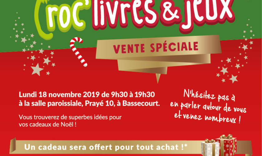 Vente spéciale 18 novembre 2019