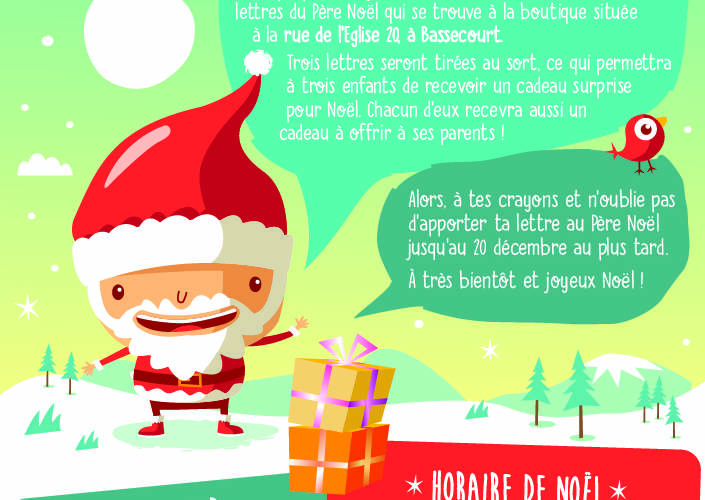 Concours et horaires de Noël