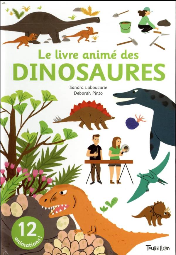 Le livre animé des dinosaures