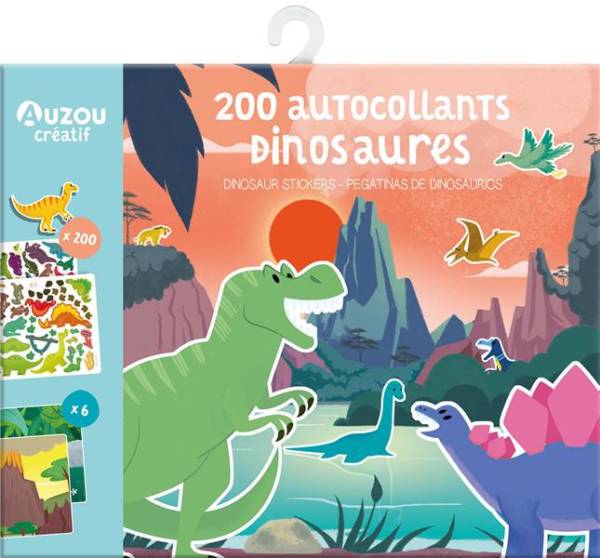 Mes autocollants dinosaures