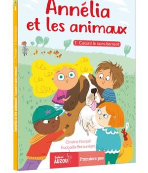 Annélia et les animaux : Cocard le Saint-Bernard