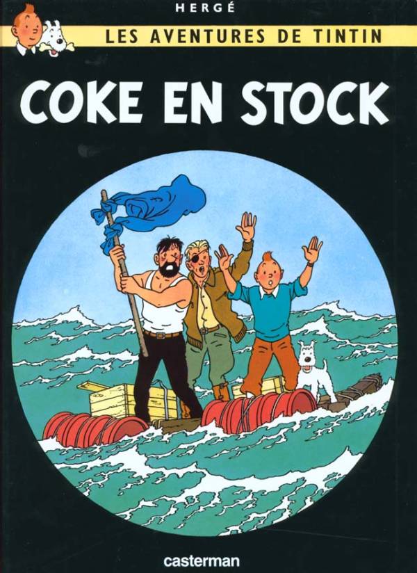 Tintin : Coke en stock