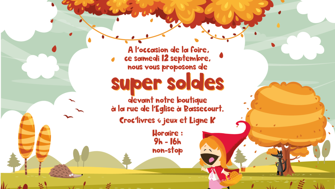 Foire d’automne – 12 septembre 2020