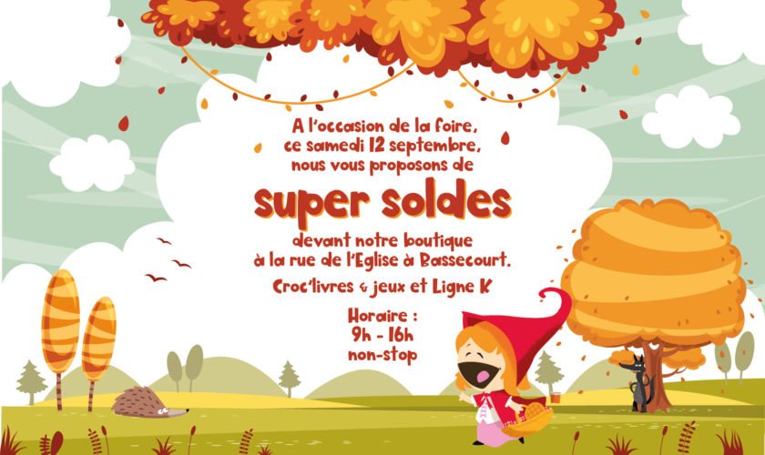 Foire d’automne – 12 septembre 2020