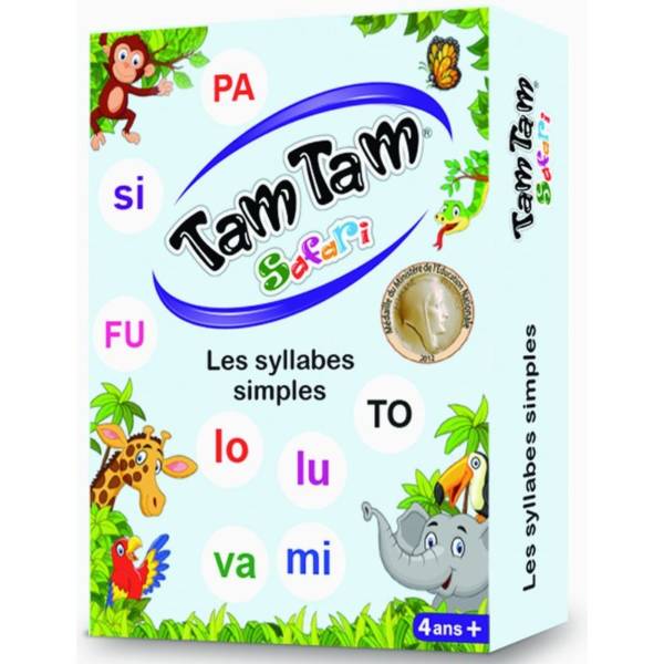 Tam Tam Safari - les syllabes simples