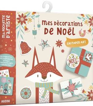 Mes décorations de Noël en paper art