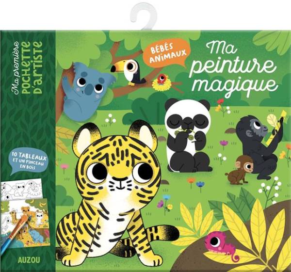 Ma peinture magique : bébés animaux