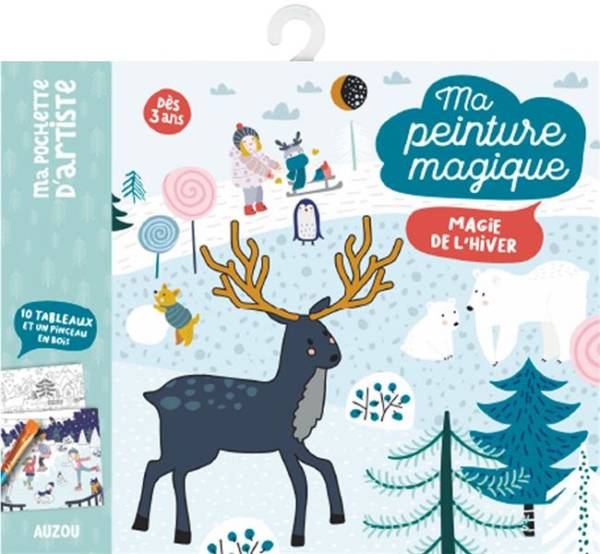 Ma peinture magique : magie de l'hiver