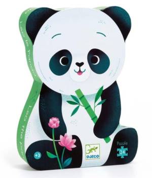 Léo le panda - puzzle 24 pièces