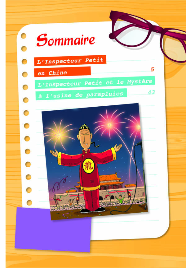 Mes petites énigmes : L'inspecteur Petit en Chine 7-9 ans – Image 4