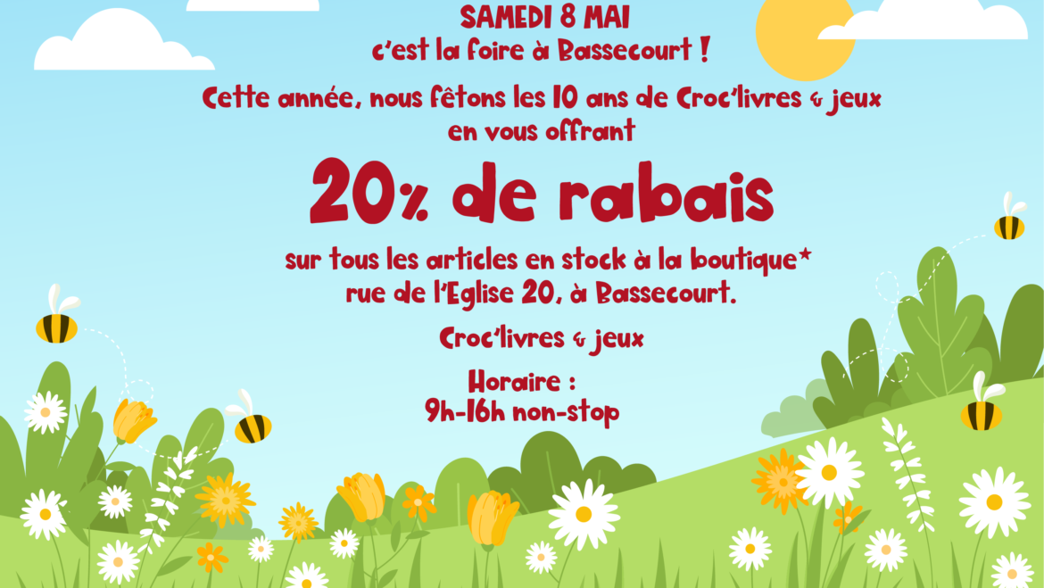 Foire de printemps !