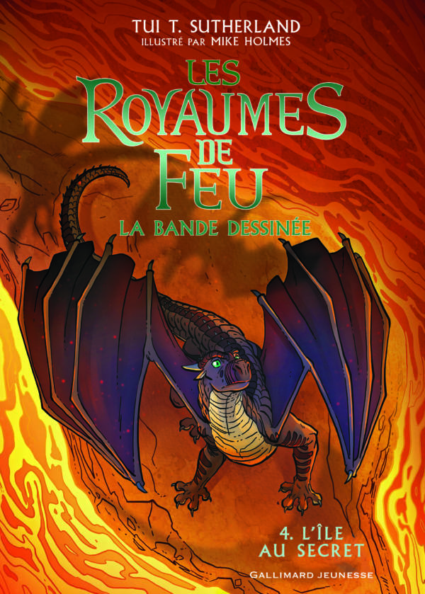 Les royaumes de feu en BD t.4 : L'île au secret