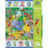 Puzzle géant : 1 à 10 Jungle