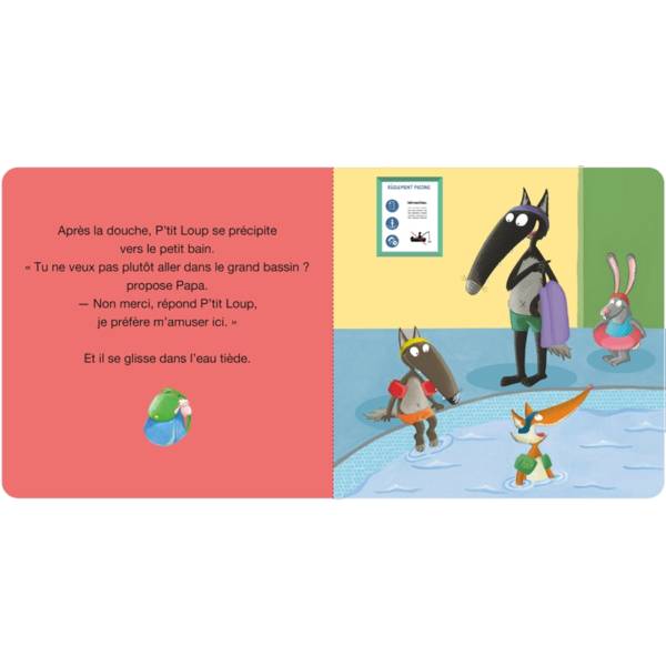 P'tit loup va à la piscine – Image 2