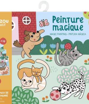 Ma peinture magique : animaux de compagnie