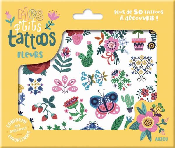 Mes p'tits tattoos : fleurs