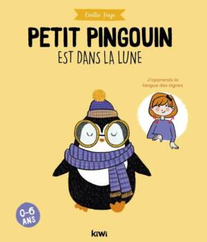 Petit pingouin est dans la lune
