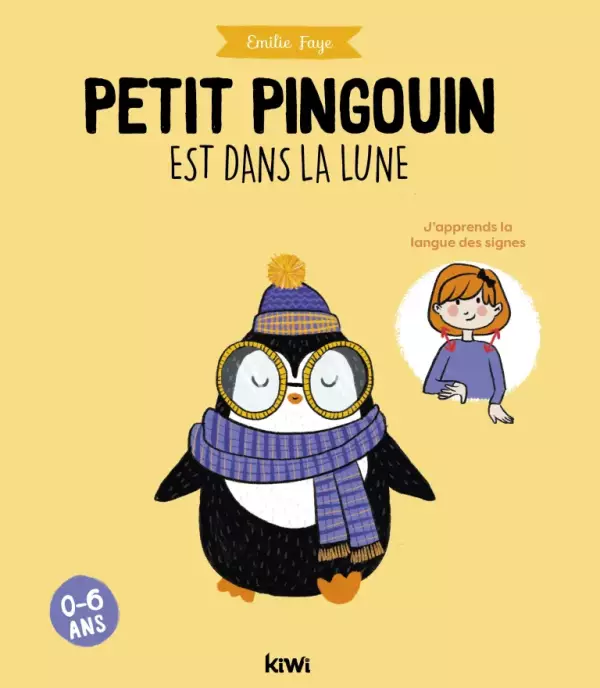Petit pingouin est dans la lune