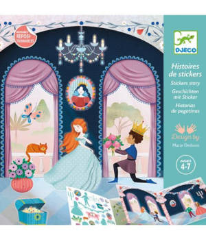 Histoires de stickers - La vie au château