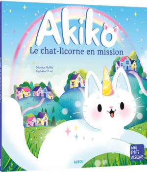 Akiko, le chat-licorne en mission
