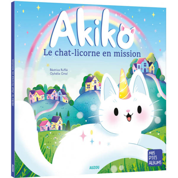 Akiko, le chat-licorne en mission
