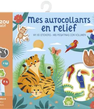 Mes autocollants en relief