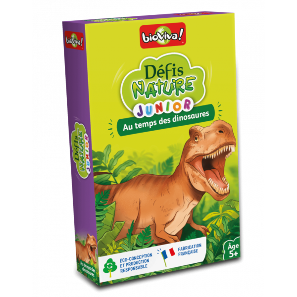 Défis nature junior : Au temps des dinosaures