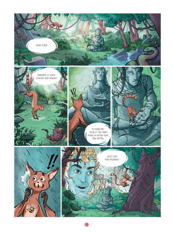 Ayati t.1 : La légende des cinq pétales – Image 2