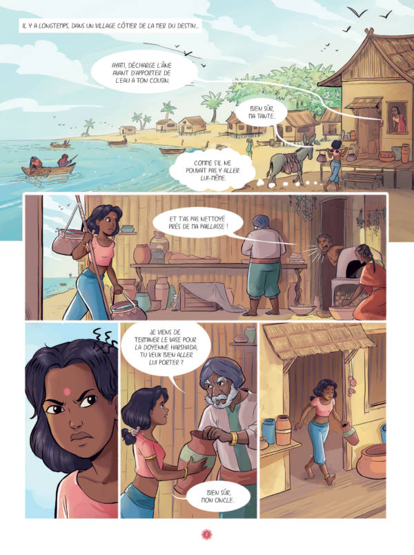 Ayati t.1 : La légende des cinq pétales – Image 3