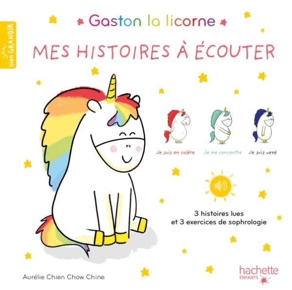 Gaston la licorne : Mes histoires à écouter avec CD