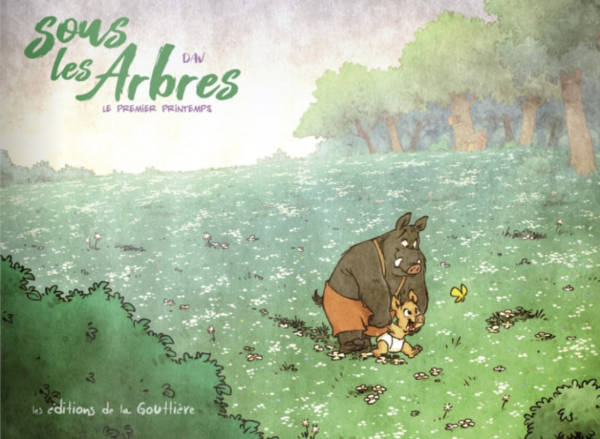 Sous les arbres : le premier printemps