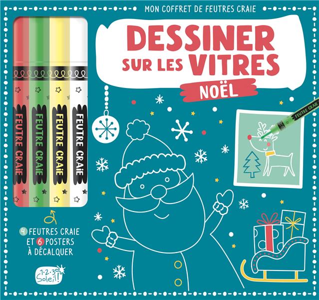 Coffret Dessiner Noël sur les vitres