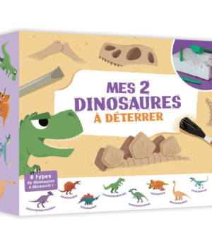 Mes 2 dinosaures à déterrer
