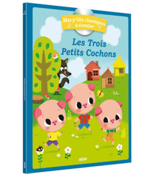 Les trois petits cochons + CD