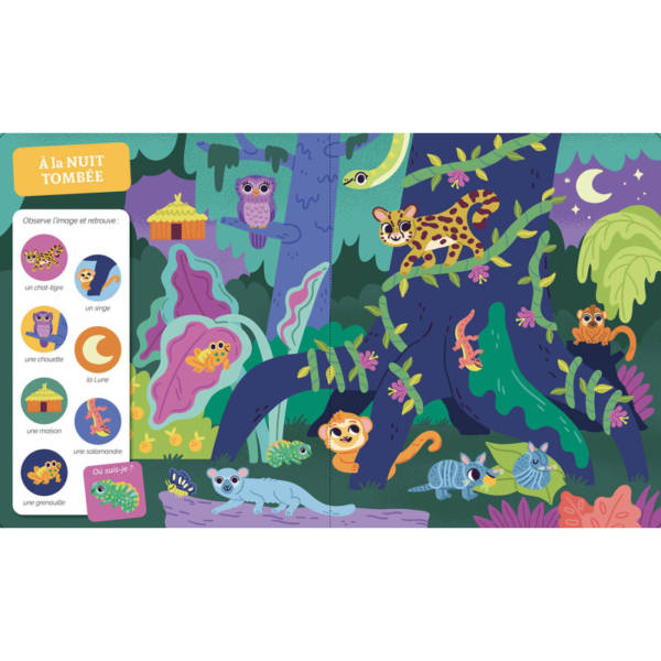 Cherche et trouve des tout-petits : La jungle et la savane – Image 3