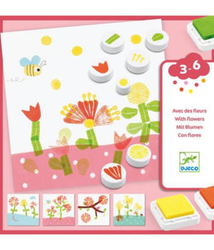 Mix & match junior - Tampons Avec des fleurs