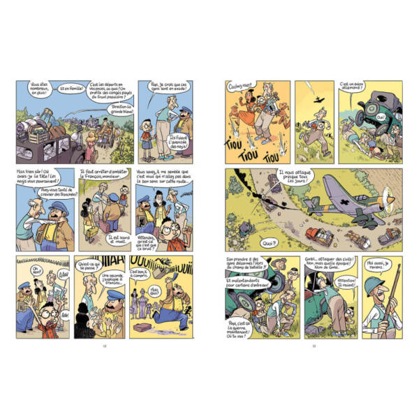 La drôle de guerre de Papi et Lucien t.1 : Destination Londres ! – Image 2