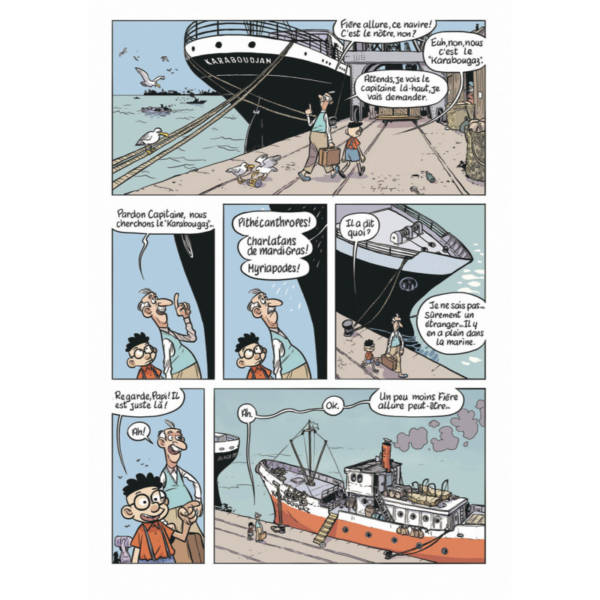 La drôle de guerre de Papi et Lucien t.2 : Expédition : l'Atlantique ! – Image 2