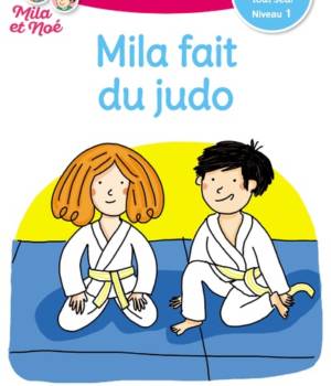 Mila fait du judo niv.1