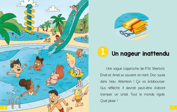 P'tit Sherlock : Panique au parc aquatique – Image 2