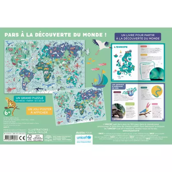 Atlas - puzzle 200 pièces – Image 3