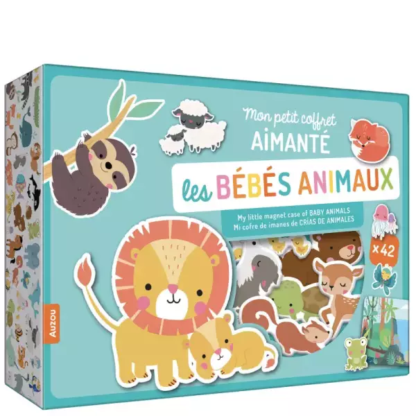 Mon coffret aimanté : les bébés animaux