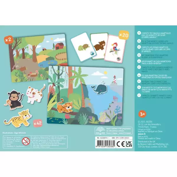 Mon coffret aimanté : les bébés animaux – Image 4