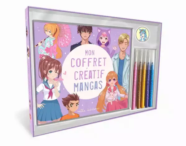 Mon coffret créatif mangas