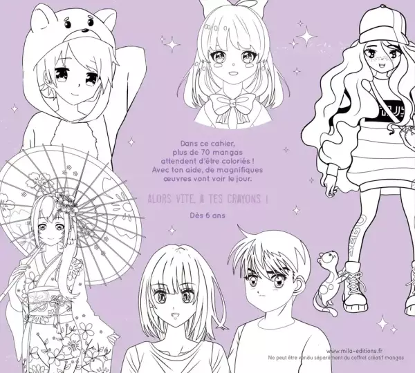 Mon coffret créatif mangas – Image 4