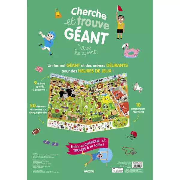 Cherche et trouve géant : vive le sport ! – Image 3